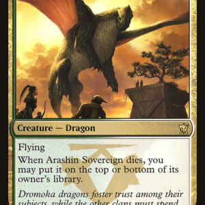 Dragons of Tarkir - 212 - Arashin Sovereign - Rare - WG - Non-foil