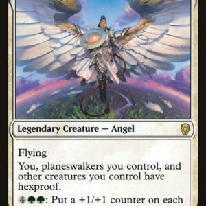 Dominaria - 35 - Shalai, Voice of Plenty - Rare - W - Foil