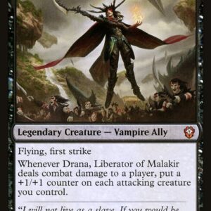 Dominaria United Commander - 111 - Drana, Liberator of Malakir - Mythic - B - Non-foil