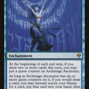 Zendikar - 42 - Archmage Ascension - Rare - U - Non-foil
