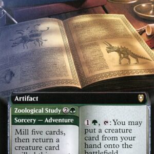 Commander Legends: Battle for Baldur's Gate - 591 - Monster Manual // Zoological Study - Rare - G - Foil