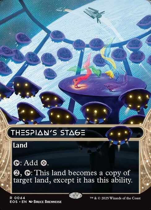 Edge of Eternities: Stellar Sights - 44 - Thespian's Stage - Rare - C - Foil