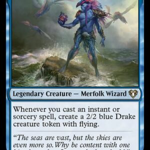 Commander Masters - 124 - Talrand, Sky Summoner - Rare - U - Non-foil