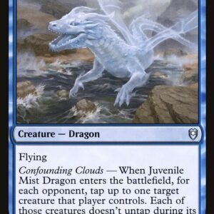 Commander Legends: Battle for Baldur's Gate - 79 - Juvenile Mist Dragon - Uncommon - U - Foil