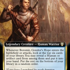 Tales of Middle-earth Commander - 132 - Boromir, Gondor's Hope - Rare - WU - Non-foil