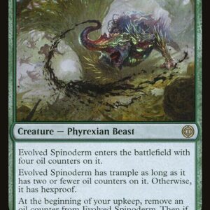 Phyrexia: All Will Be One - 166 - Evolved Spinoderm - Rare - G - Non-foil