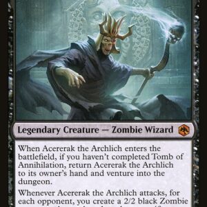 Adventures in the Forgotten Realms - 87 - Acererak the Archlich - Mythic - B - Non-foil