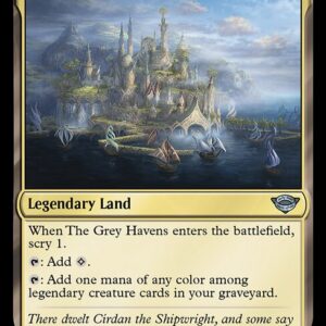 The Lord of the Rings: Tales of Middle-earth - 255 - The Grey Havens - Uncommon - C - Non-foil