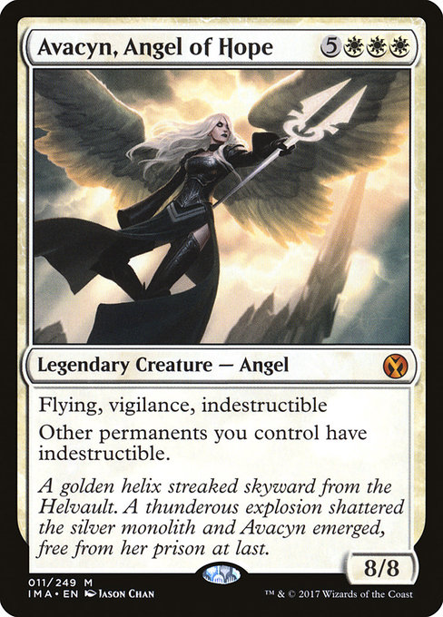 Iconic Masters - 11 - Avacyn, Angel of Hope - Mythic - W - Non-foil