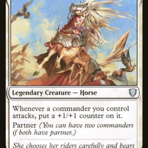 Commander Legends - 28 - Keleth, Sunmane Familiar - Uncommon - W - Non-foil