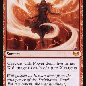 Strixhaven: School of Mages - 95 - Crackle with Power - Mythic - R - Non-foil