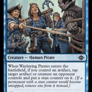 The Lost Caverns of Ixalan - 85 - Waylaying Pirates - Common - U - Non-foil (Front)