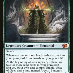 The Brothers' War - 193 - Titania, Voice of Gaea - Mythic - G - Foil