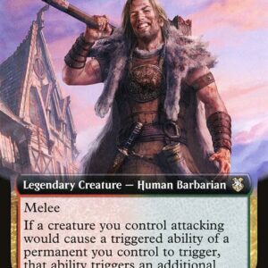 Forgotten Realms Commander - 329 - Wulfgar of Icewind Dale - Rare - RG - Non-foil (Front)