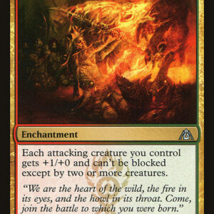 Dragon's Maze - 75 - Gruul War Chant - Uncommon - RG - Non-foil (Front)