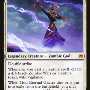 War of the Spark - 16 - God-Eternal Oketra - Mythic - W - Non-foil (Front)