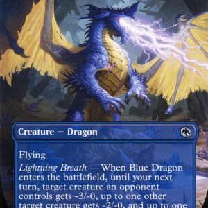 Adventures in the Forgotten Realms - 289 - Blue Dragon - Uncommon - U - Non-foil
