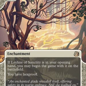 Wilds of Eldraine: Enchanting Tales - 10 - Leyline of Sanctity - Rare - W - Non-foil (Front)