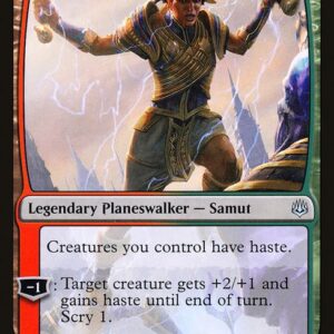 War of the Spark - 235 - Samut, Tyrant Smasher - Uncommon - RG - Non-foil (Front)