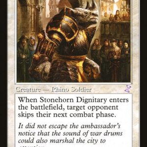 Time Spiral Remastered - 304 - Stonehorn Dignitary - Special - W - Non-foil