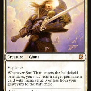 Forgotten Realms Commander - 73 - Sun Titan - Mythic - W - Non-foil (Front)