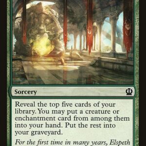 Theros - 155 - Commune with the Gods - Common - G - Non-foil (Front)