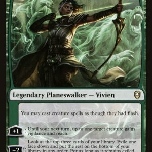 Commander Legends: Battle for Baldur's Gate - 838 - Vivien, Champion of the Wilds - Rare - G - Non-foil