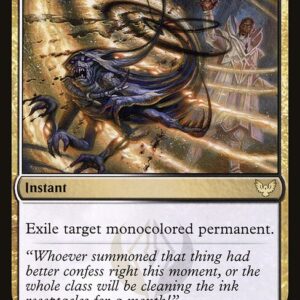 Strixhaven: School of Mages - 244 - Vanishing Verse - Rare - WB - Foil