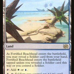 The Brothers' War - 262 - Fortified Beachhead - Rare - C - Foil