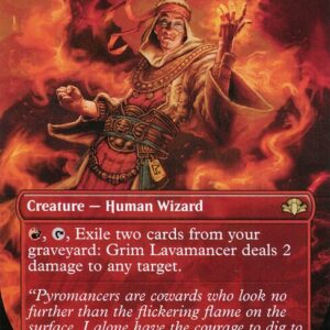 Dominaria Remastered - 434 - Grim Lavamancer - Rare - R - Non-foil