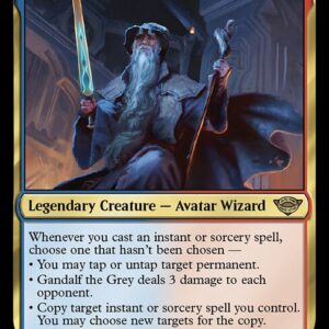 The Lord of the Rings: Tales of Middle-earth - 207 - Gandalf the Grey - Rare - UR - Foil
