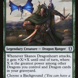 Commander Legends: Battle for Baldur's Gate - 255 - Skanos Dragonheart - Uncommon - G - Non-foil