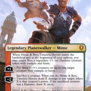 Commander Legends: Battle for Baldur's Gate - 363 - Minsc & Boo, Timeless Heroes - Mythic - RG - Non-foil