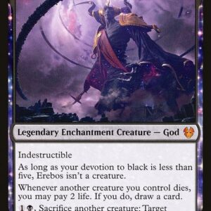 Theros Beyond Death - 93 - Erebos, Bleak-Hearted - Mythic - B - Foil