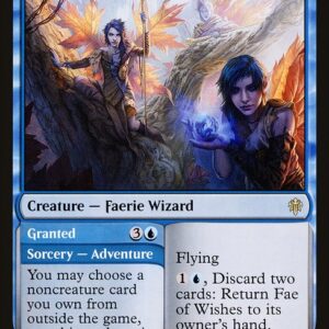 Throne of Eldraine - 44 - Fae of Wishes // Granted - Rare - U - Non-foil