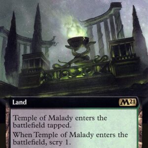 Core Set 2021 - 388 - Temple of Malady - Rare - C - Non-foil (Front)