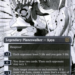 Phyrexia: All Will Be One - 341 - Kaya, Intangible Slayer - Rare - WB - Foil