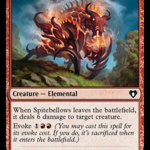 Commander Masters - 257 - Spitebellows - Common - R - Non-foil