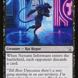 March of the Machine - 120 - Nezumi Informant - Common - B - Non-foil