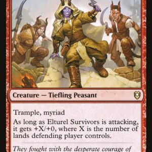 Commander Legends: Battle for Baldur's Gate - 172 - Elturel Survivors - Rare - R - Non-foil