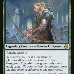 Adventures in the Forgotten Realms - 209 - Varis, Silverymoon Ranger - Rare - G - Foil