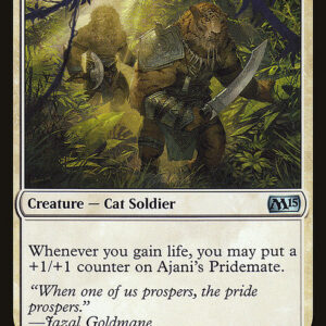 Magic 2015 - 2 - Ajani's Pridemate - Uncommon - W - Non-foil