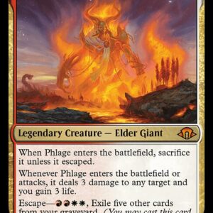 Modern Horizons 3 - 197 - Phlage, Titan of Fire's Fury - Mythic - WR - Non-foil