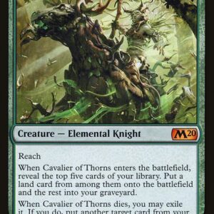 Core Set 2020 - 167 - Cavalier of Thorns - Mythic - G - Non-foil