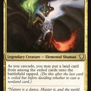 Commander Legends - 269 - Averna, the Chaos Bloom - Rare - Multi - Foil