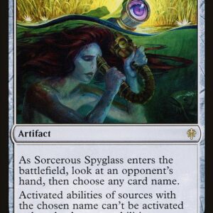 Throne of Eldraine - 233 - Sorcerous Spyglass - Rare - C - Non-foil