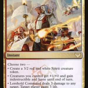 Strixhaven: School of Mages - 199 - Lorehold Command - Rare - WR - Non-foil