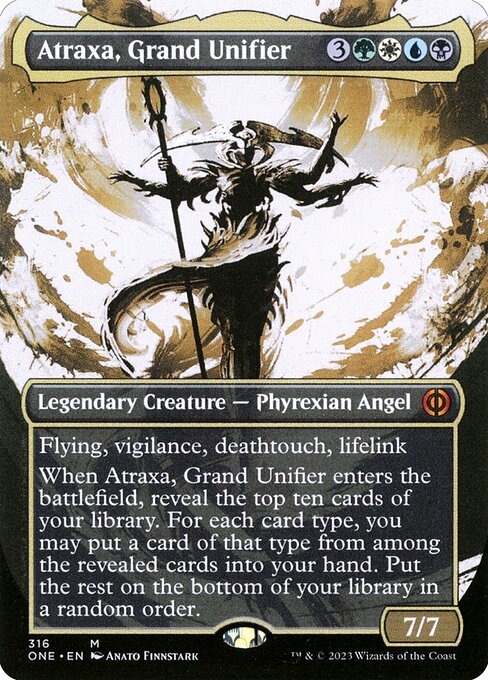 Phyrexia: All Will Be One - 316 - Atraxa, Grand Unifier - Mythic - Multi - Foil