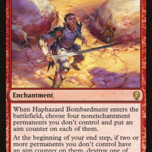 Dominaria - 131 - Haphazard Bombardment - Rare - R - Foil