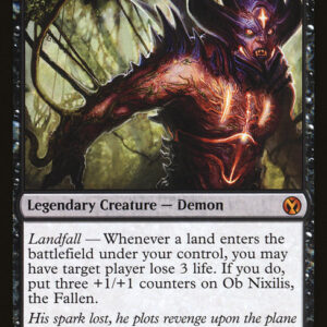 Iconic Masters - 101 - Ob Nixilis, the Fallen - Mythic - B - Foil